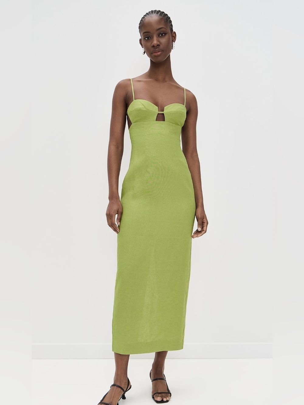 Reformation Malibu Linen Dress